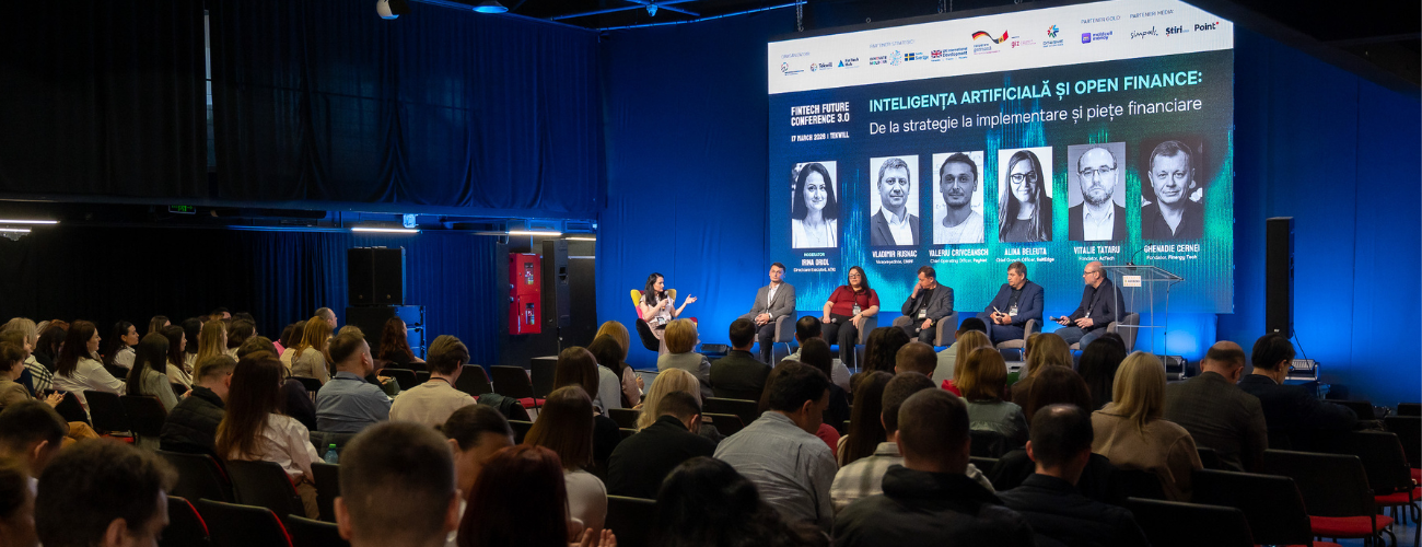 Pe 17 martie curent, Valeriu Crivceanschi, Chief Operating Officer în cadrul Paynet, a participat în panelul de discuţii ”Inteligența artificială și Open Finance: de la strategie la implementare”. 