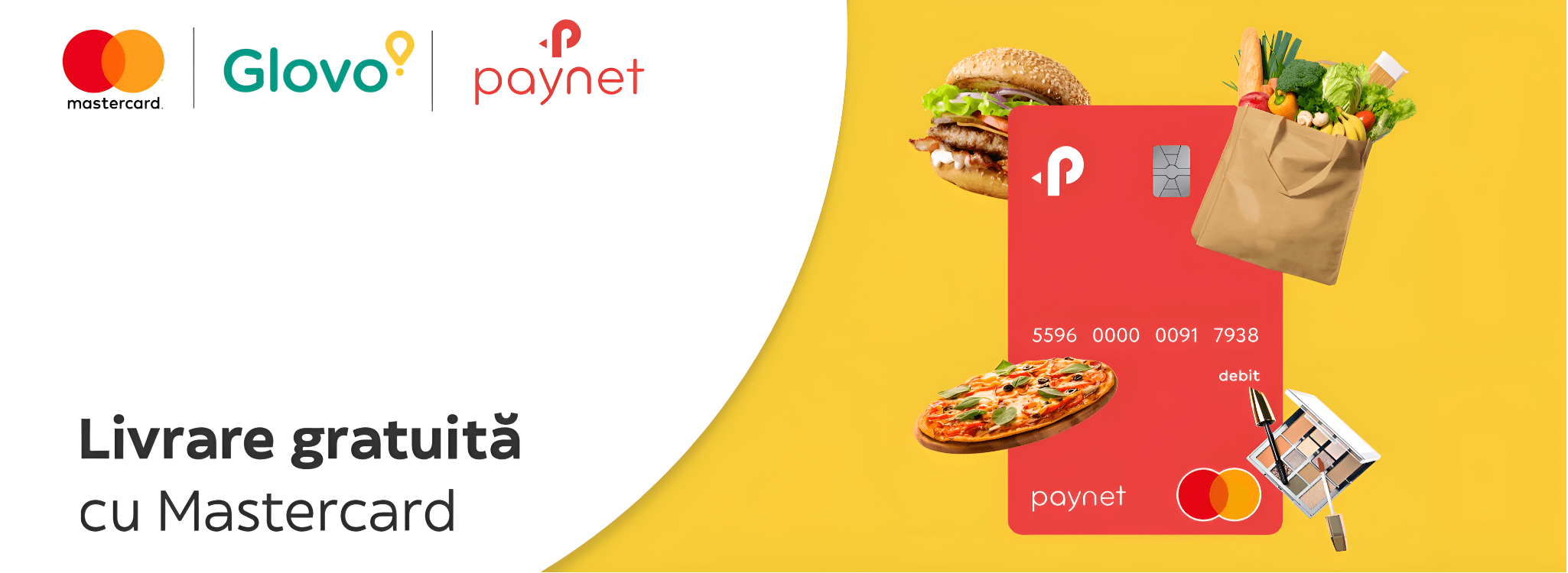 Paynet Mastercard cardholders can enjoy free delivery 