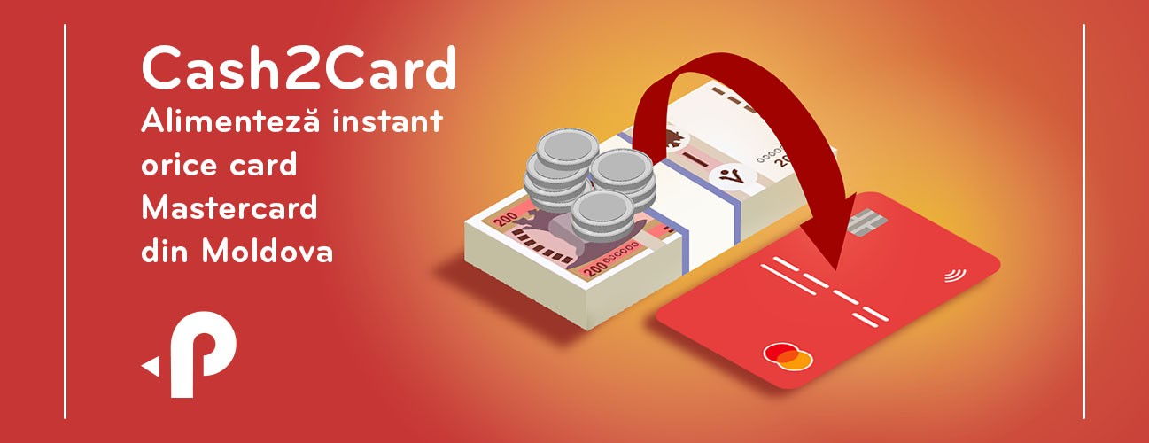 Alimenteaza instant orice card Mastercard din Moldova